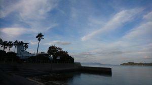 海を見守る周防大島 陸奥キャンプ場2017年11月25日15:59投稿:しーなさん ミリタリー写真