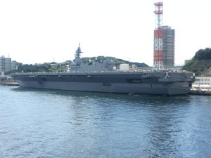 横須賀にてDDH183いずも 投稿:まる木舟探検隊†J9jack† さん ミリタリー写真