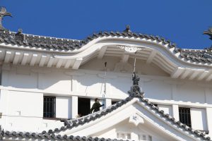 姫路駐屯地隊員による姫路城石垣清掃(姫路城クリーン作戦 投稿:ひゅいごーさん ミリタリー写真