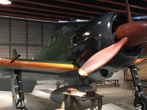 県営名古屋空港のミュージアムで展示されてた零戦藤田政男さん ミリタリー写真