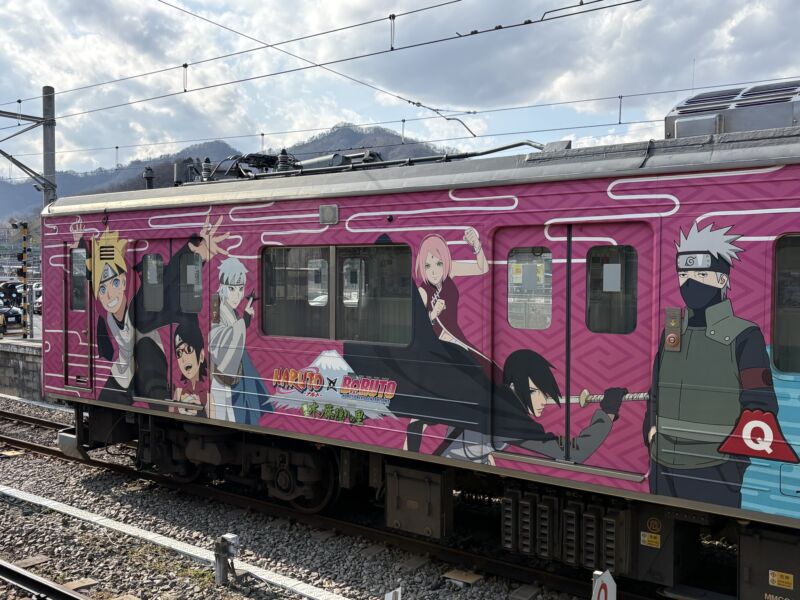 Image for the Tweet beginning: #富士吉田 で講演の為、#大月 から前進 