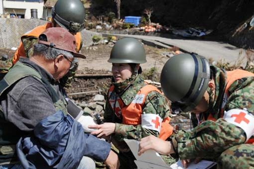 Image for the Tweet beginning: ２０１１年３月１１日。
忘れられない日。
東日本大震災から１５年が経ちました。

自衛隊は、常に国民を守る存在として活動していきます。
#自衛隊 #東日本大震災から１５年 #がんばろう日本
引用：防衛省公式HP 