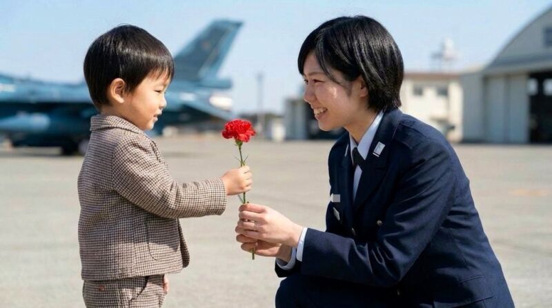 Image for the Tweet beginning: すべてのお母さんへ、いつもありがとう💐
#母の日 #航空自衛隊 