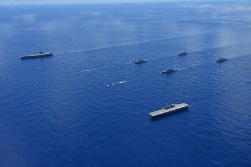 Image for the Tweet beginning: 自衛隊が参加していた ＃米主催多国間共同訓練「ヴァリアントシールド2026」の全ての訓練が終了しました。 